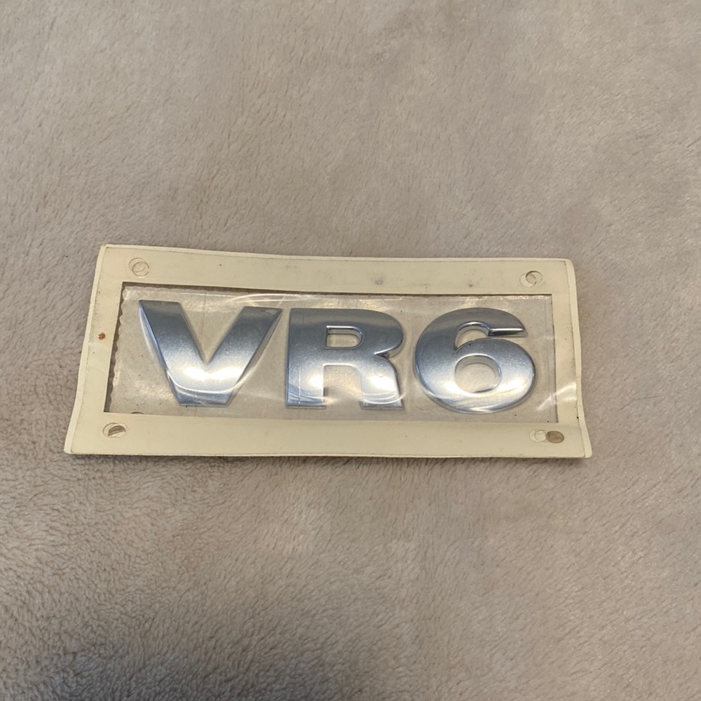 OEM VR6 Emblem